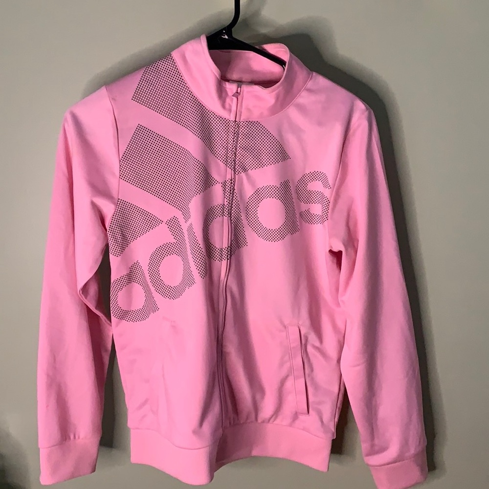 Pink zip up